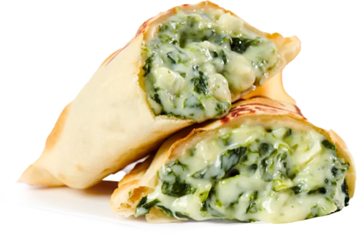 Spinach empanada